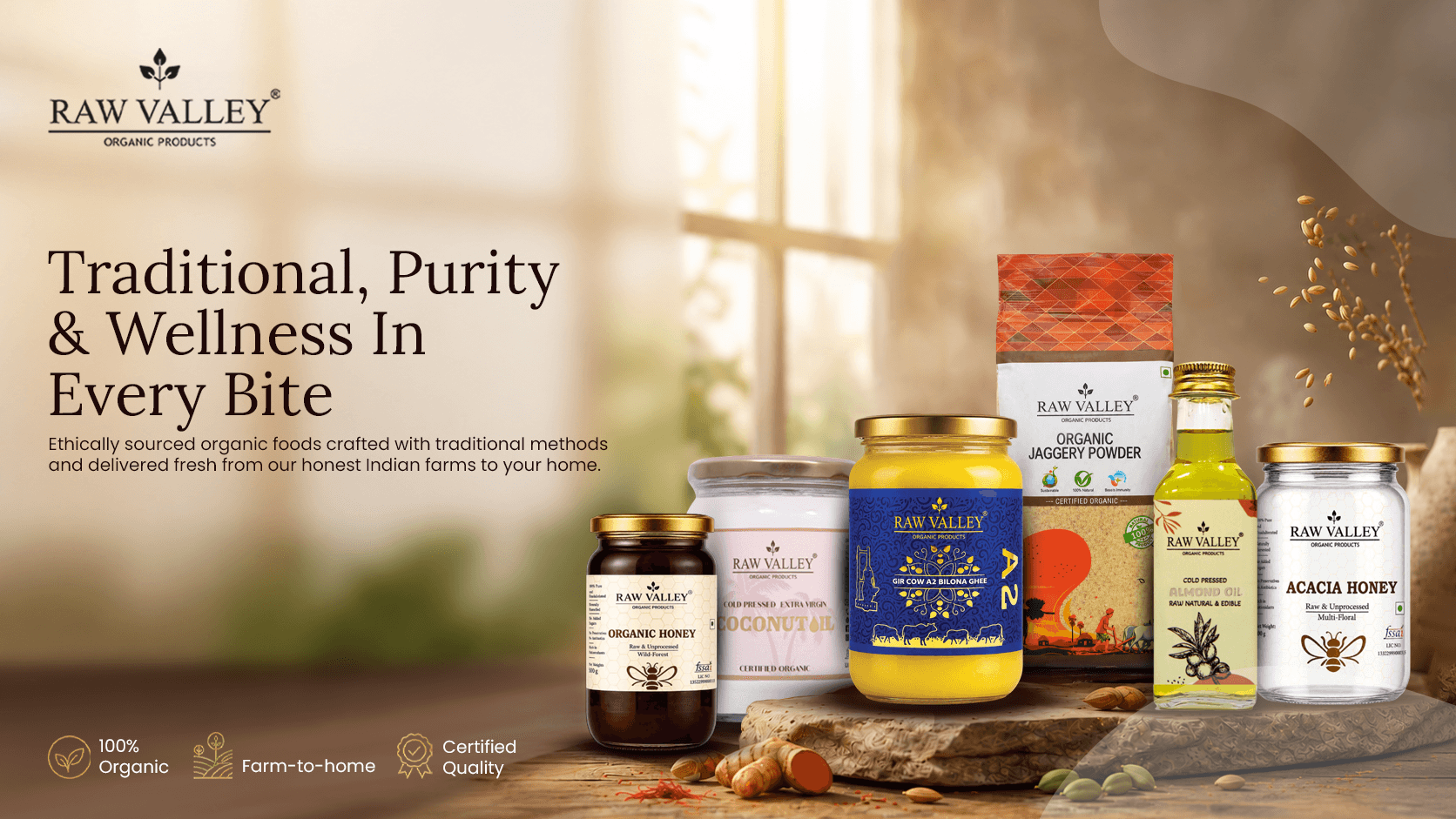 Traditional, Purity & Wellness