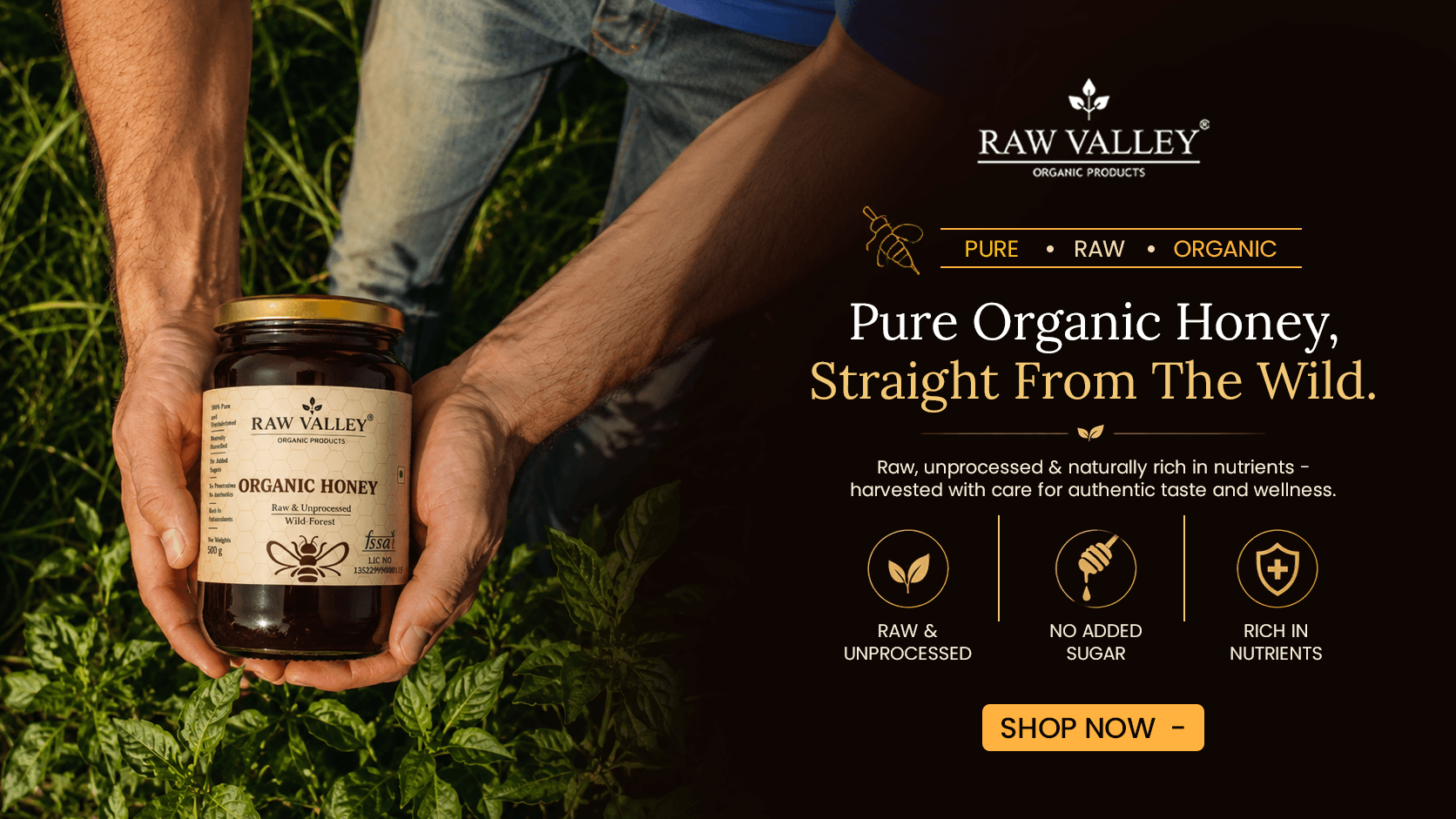 Pure Organic Honey
