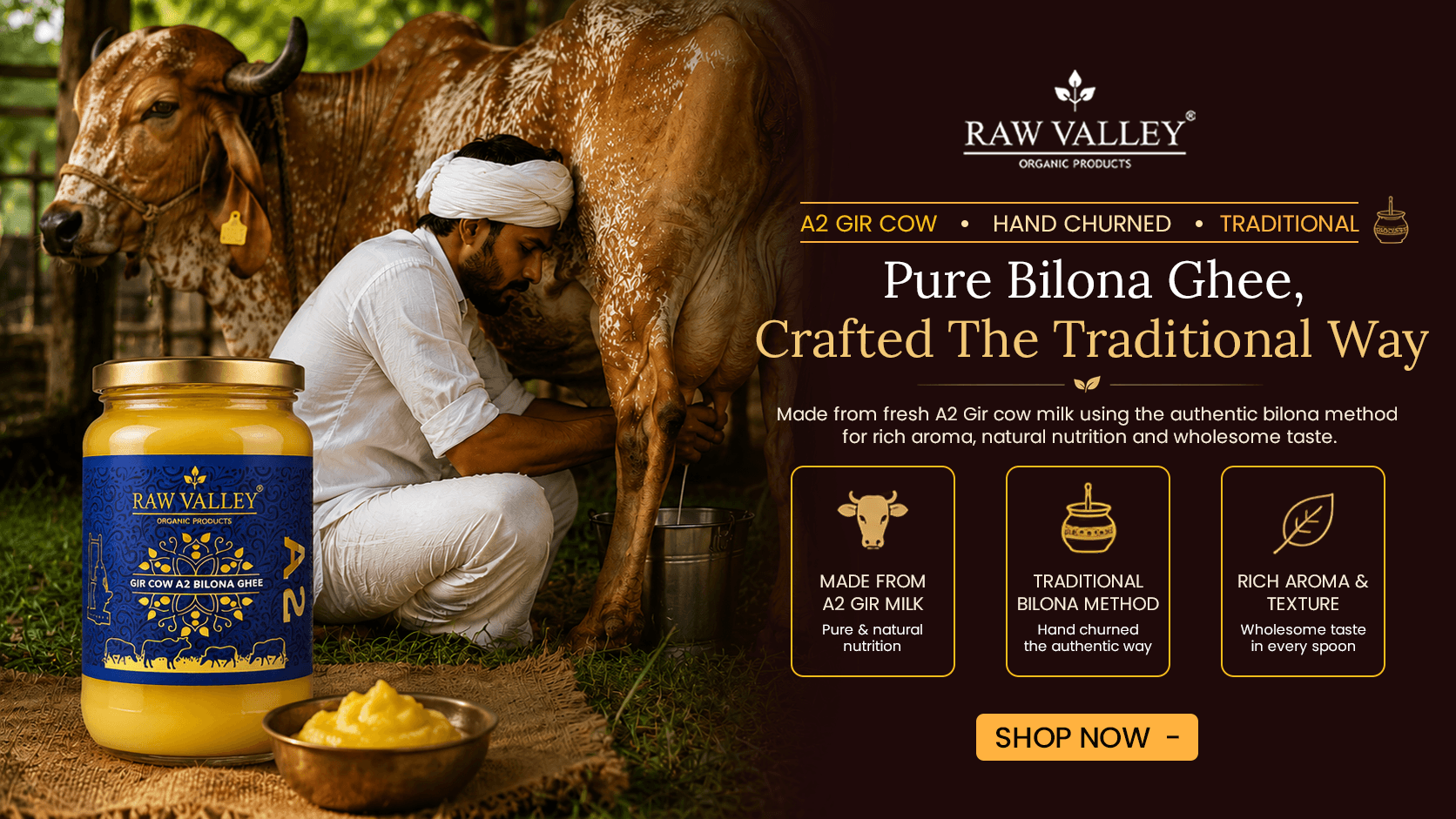Pure Bilona Ghee