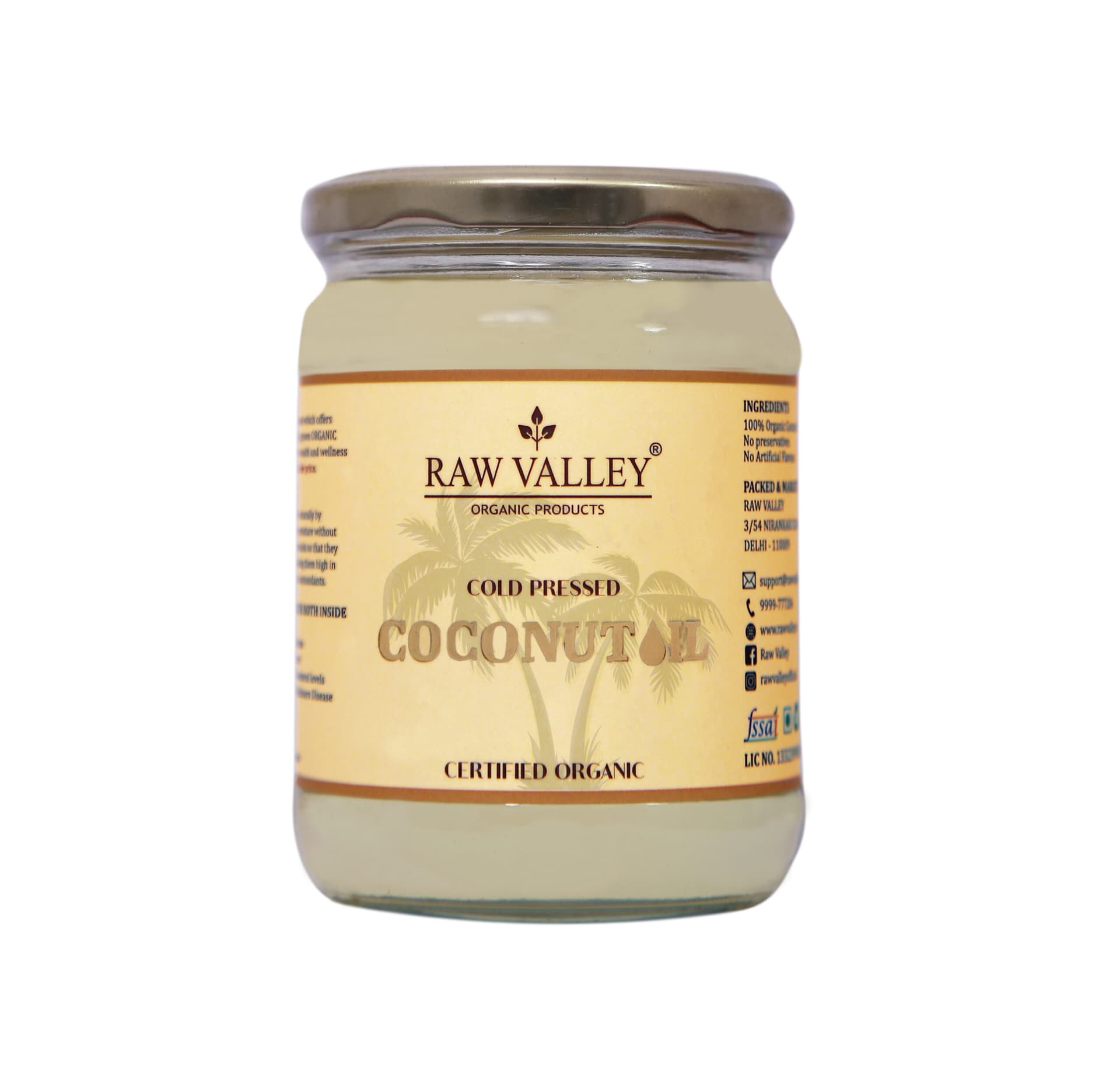 Cold Pressed Coconut Oil